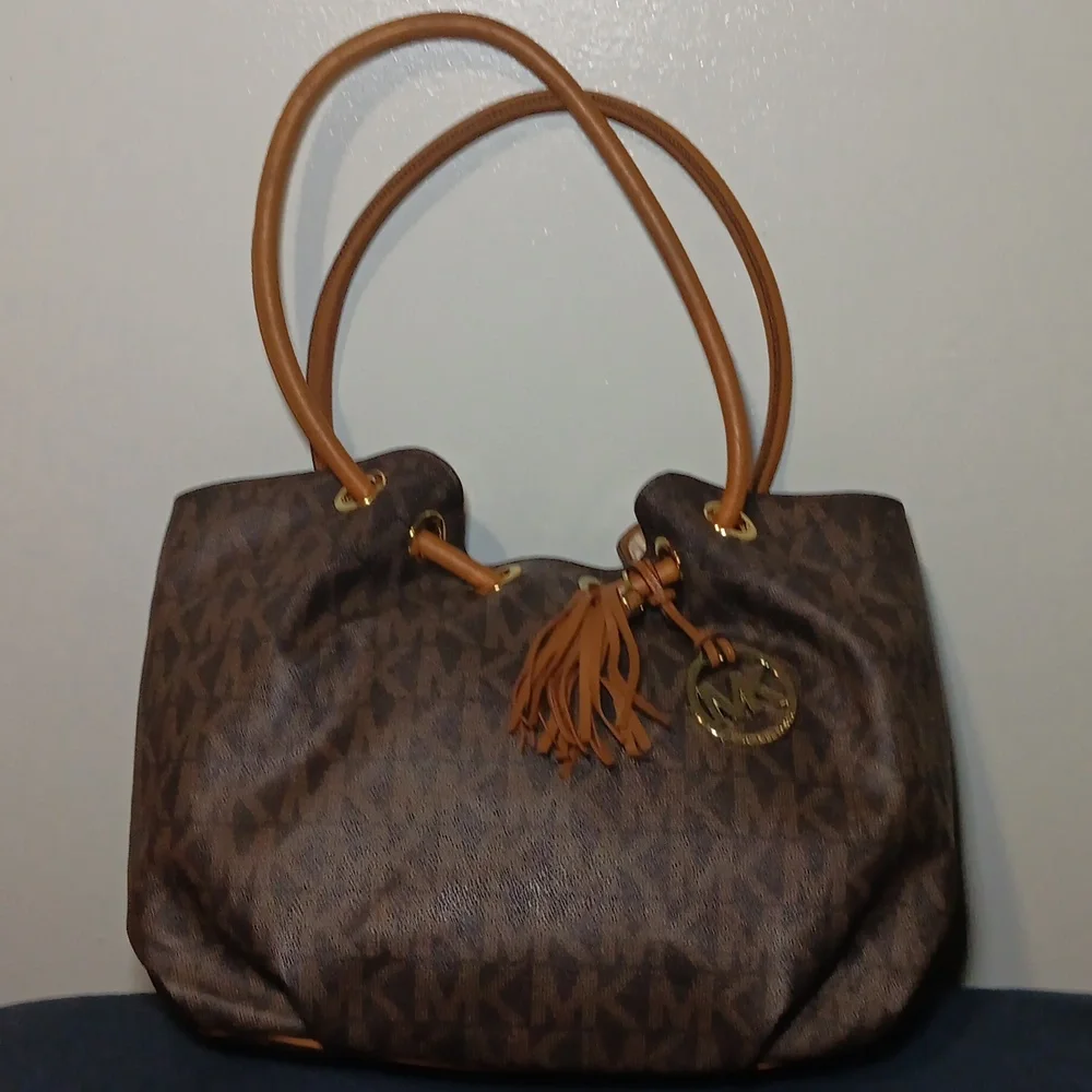 Michael Kors Brown Tote Bag